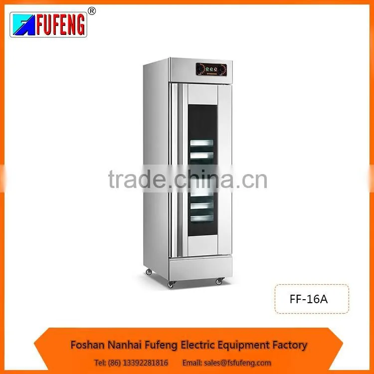 sus430 16 Trays Stainless Steel Electric Leavening Chamber FF-16A