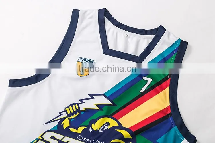 Acceptance sample Dye-Sublimation Printing sleeveless rugby jersey