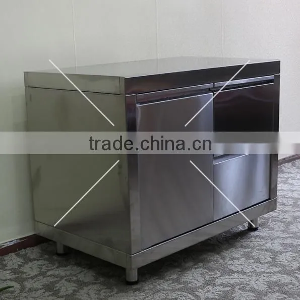 Newese style!!Grill island accessory stainless steel drawers/BBQ accessory cabinet