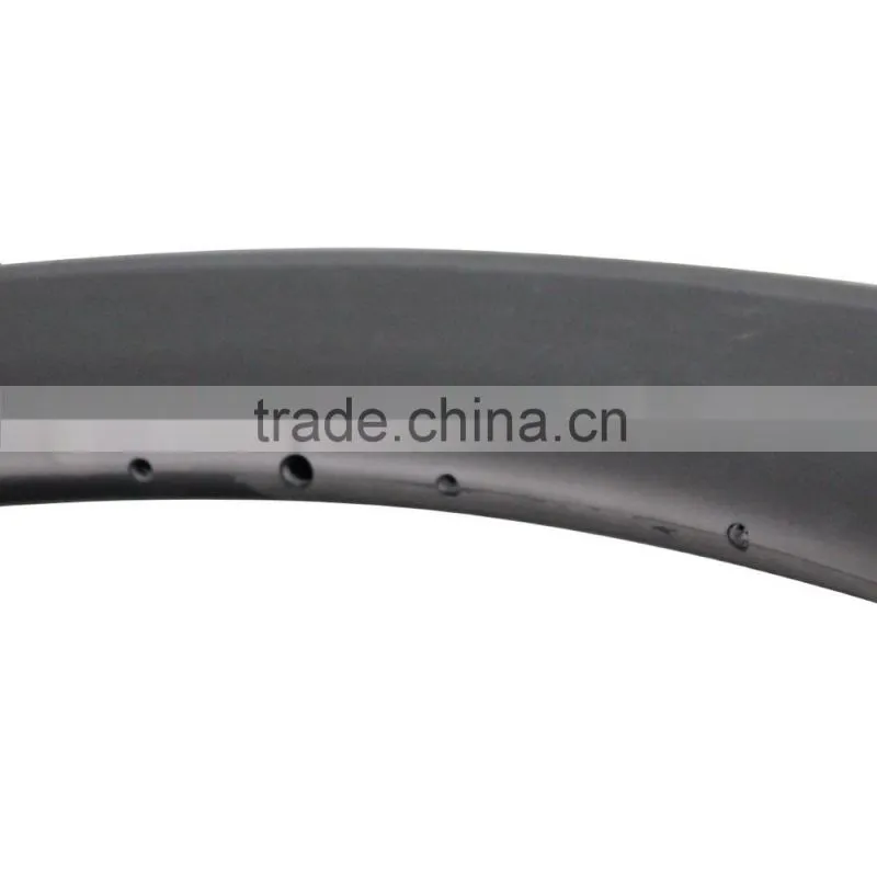 Tubular TT/Road/Track bike rims carbon wheels tubeless ready