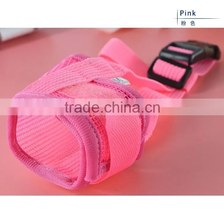 Adjustable Buckle Strap Nylon Breathable Soft Mesh Dog Muzzle for Pet Dog