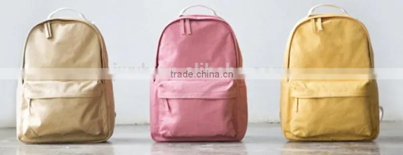 2015 fashion backpack canvas from China