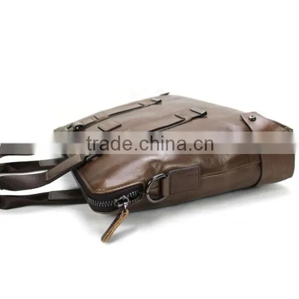 Fashion messenger bag leatherand man bag leather with natural leather bags
