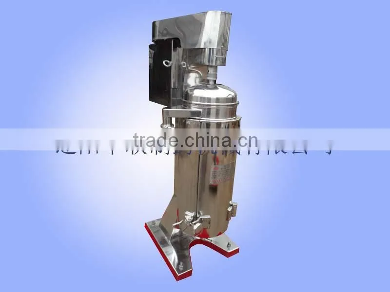 GQ105J (clarifying type) high speed high efficiency tubular bowl olive oil centrifugal separator machine