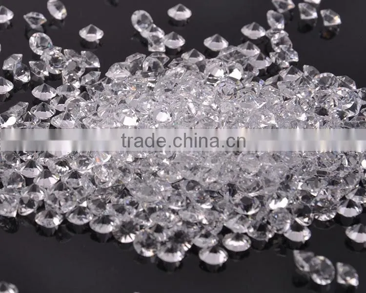 Diamond chaton point back rhinestone, unfoiled diamante confettie