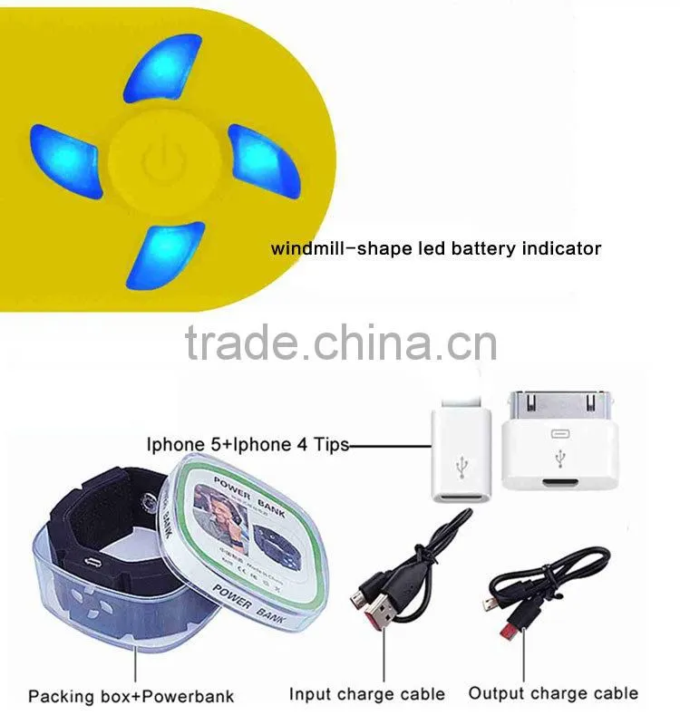 new design portable charger power bank, green power bank