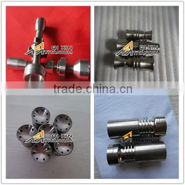 Gr2 Smoking Titanium Domeless Nail