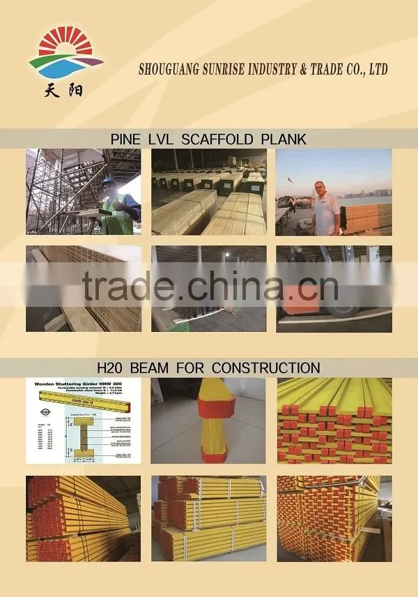 OSHA certificate high strength scaffolding planks for construction