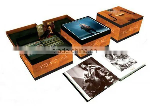 New designed fancy DVD paper box