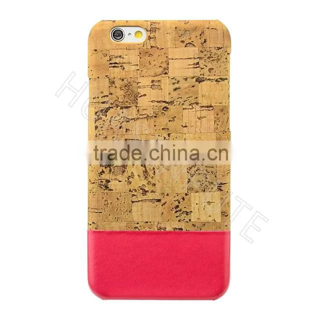 Nice Real Wooden Hybrid Back Sicker Case PC Cellphone Cover For Apple iPhone 6s