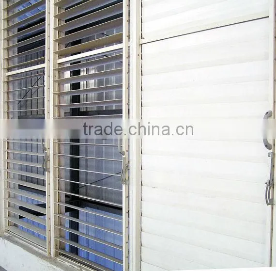 fiberglass window shutter for corrosive environment