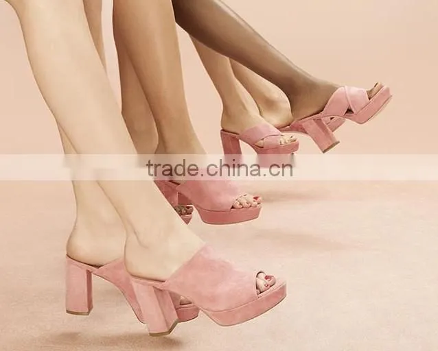 colorful classic ladies cuban chunky heel shoes lady