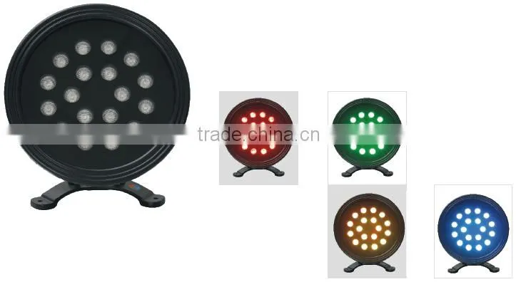 Multicolor change IP68 DMX 3IN1 RGB led underwater light fixture