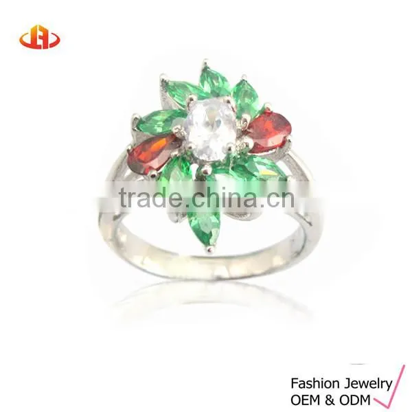 Excellent Flower Shaped Ring Design