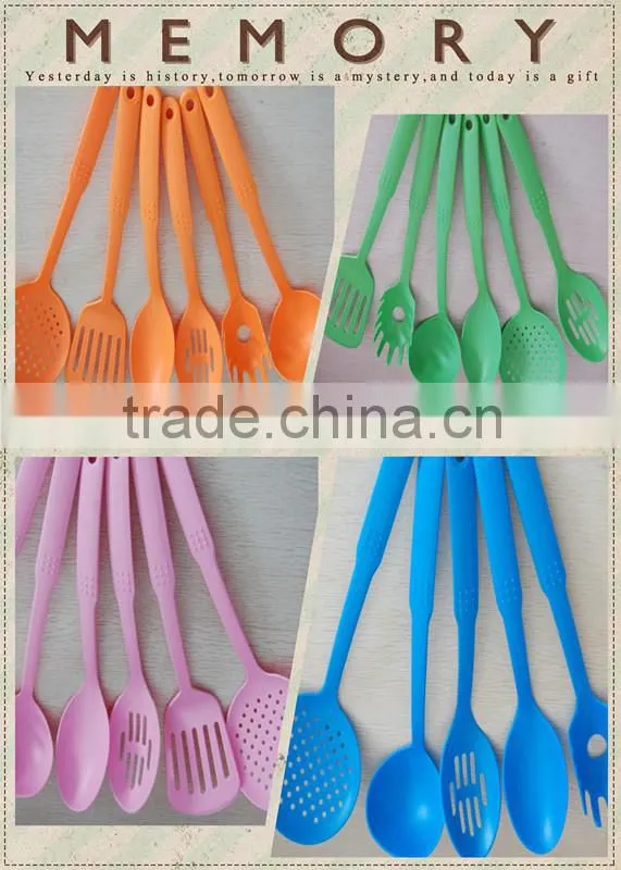 High quality silicone soup ladle custom design soup ladle silicone kitchenware set