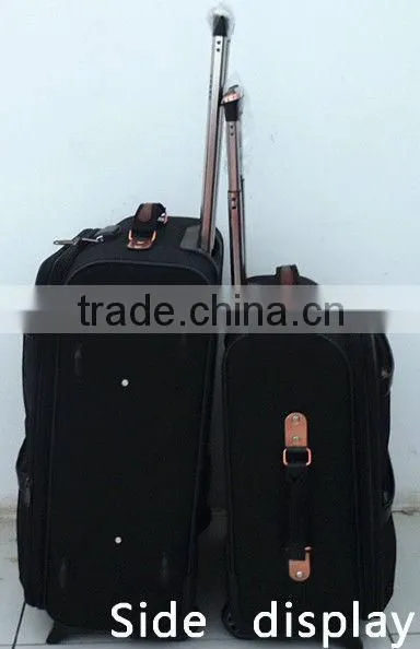 Best design aluminum trolly business luggage bag for travel