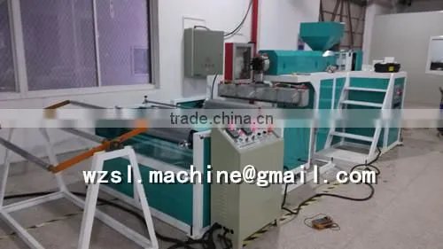 Plastic bubble film making machine