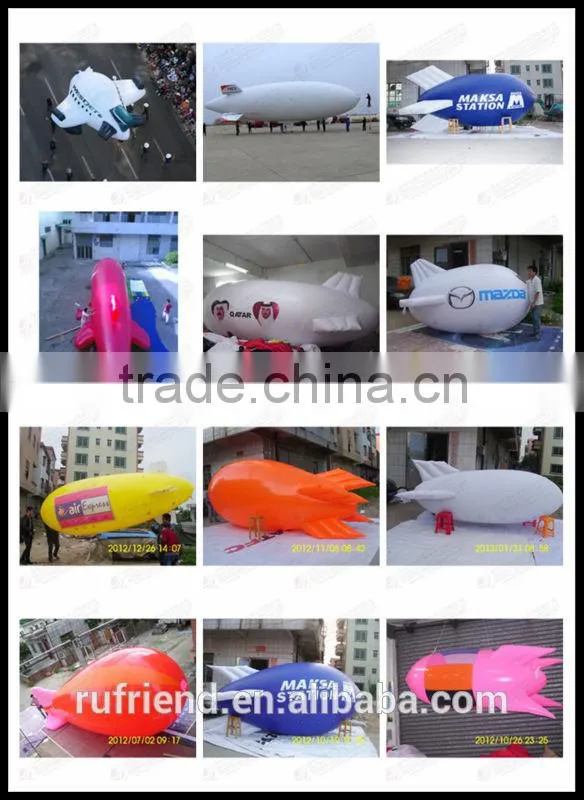 Enduring appeal of advertising inflatable airship / blimp aerial advertising