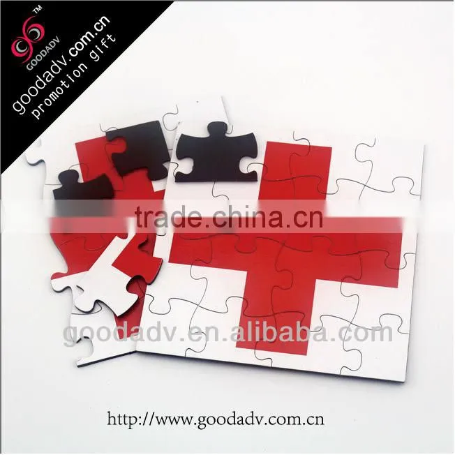 Factory Directly Selling Promotional Gift personalized magnetic puzzle
