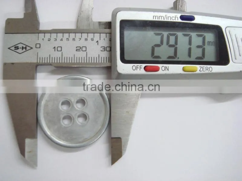 30mm metal alloy original four eyes button
