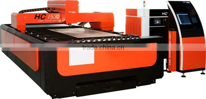 Huahai laser 500w 1000w Stainless steel Aluminum Carbon Steel Galvanized Plate Fiber Laser Cutting Machine For Metal