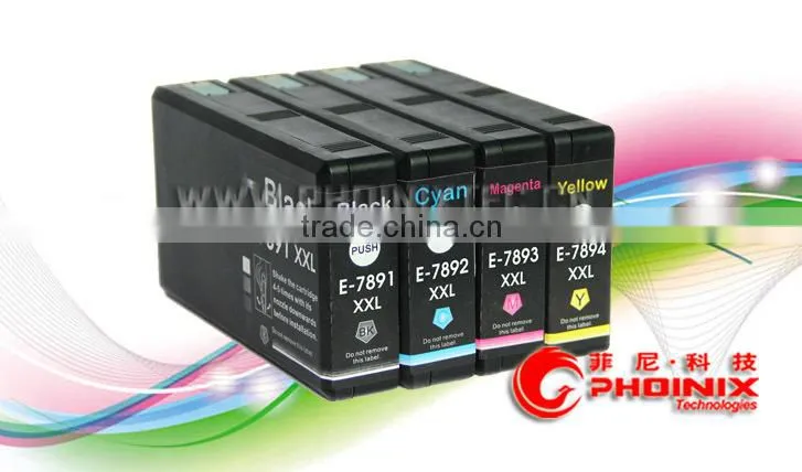 Printer Inkjet, Printing Inks Cartridge For Epson T7891, T7892, T7893, T7894,WF-5110DW/WF-5190/ 5620 / 5690DWF