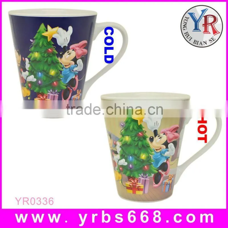 Straight Sublimation Mug Color Changing Mug Customizing Logo Provided