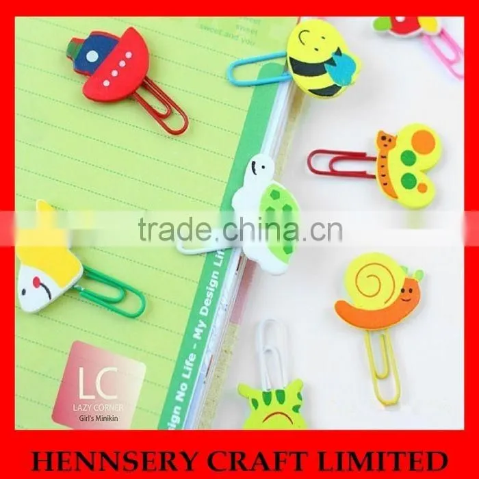 high quanlity soft rubber paper clips
