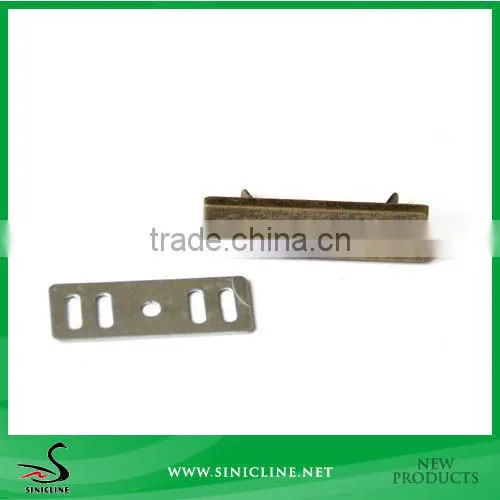 Sinicline Nickle Free Bronze Metal Tag with Engraved Logo