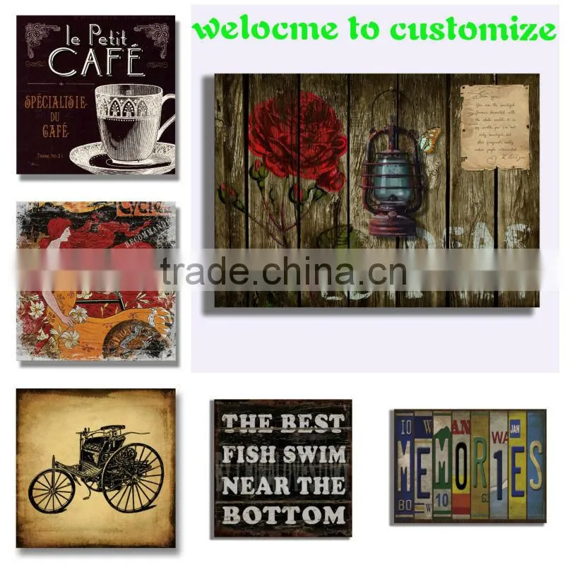 Flower wood arts and crafts for kids living room decoration