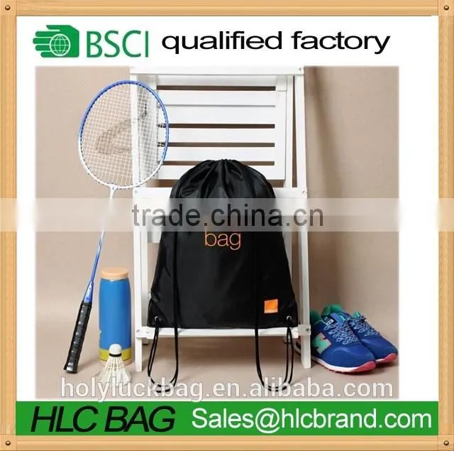 Large volume backpack bag drawstring for sports shoulder bag