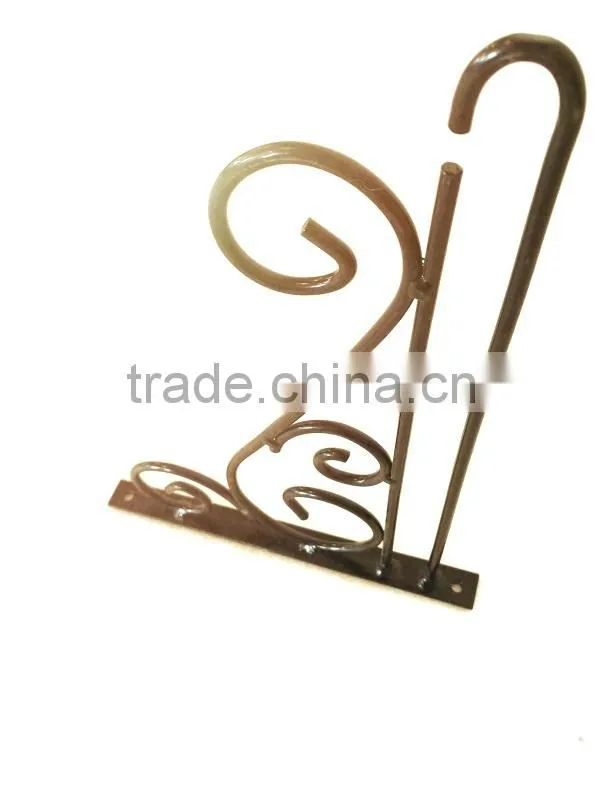 decorative wrought iron garden hanging hook