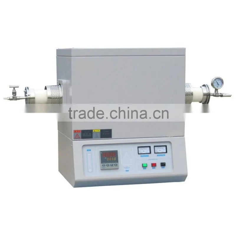 Laboratory 1600 C PID automatic control High temperature Heating Tubular Furnace