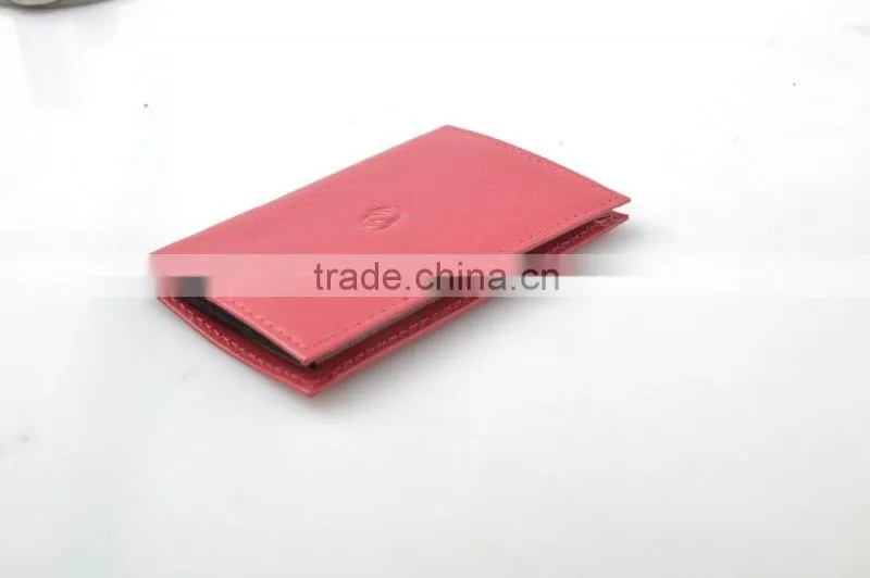name badge leather badge rfid holder leather wallet