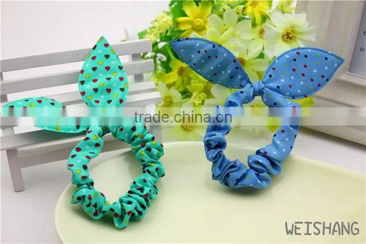 2016 Wholesale New Premium Hot-Sale fashion lovely rabbit ears elastic baby girls Headband wholesale manufacturer