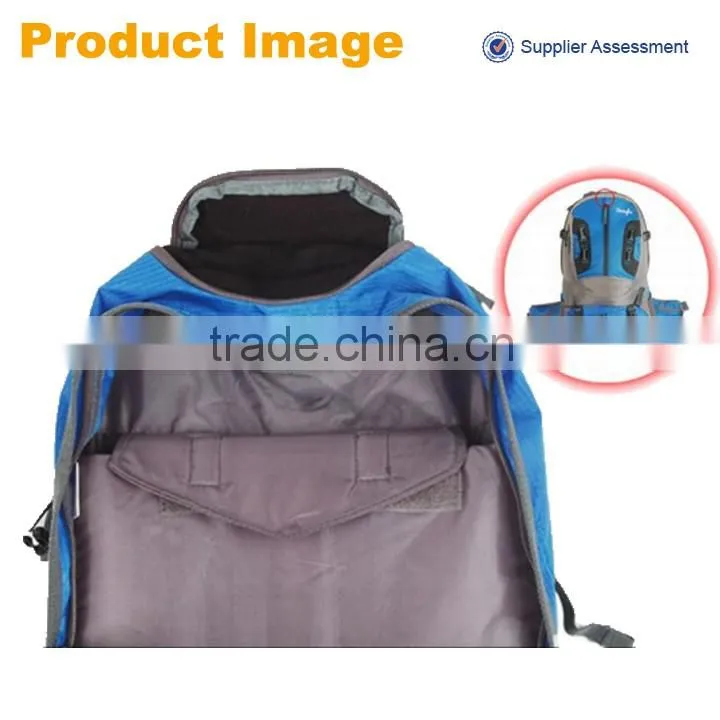 China Sannovo hot selling new product blue fashion outdoor trekking backbag for men