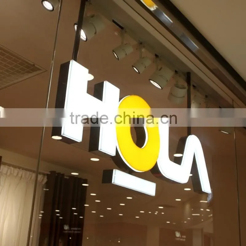high brightness LED letter sign hospital board sign for advertising