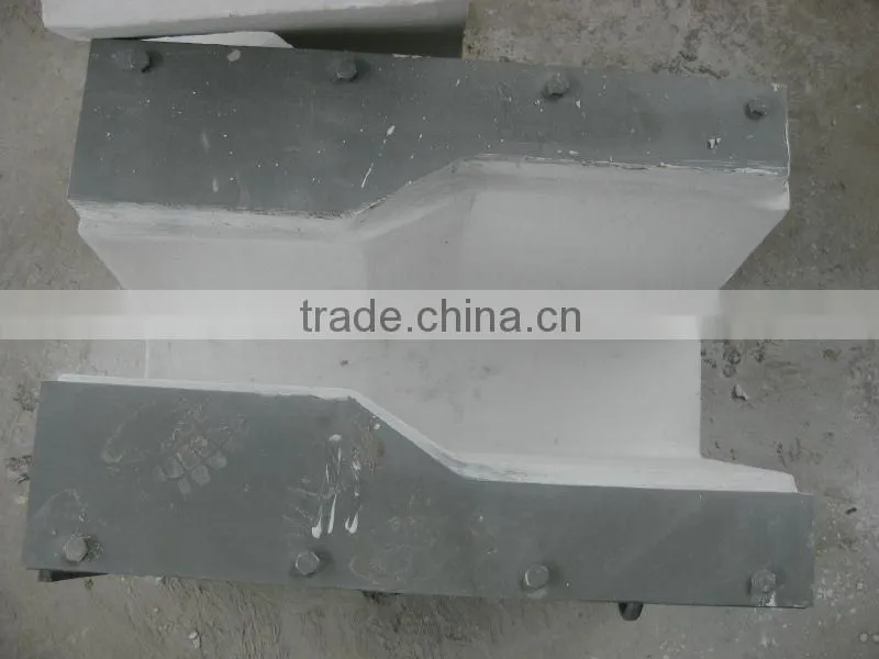 custom designed ceramic launder
