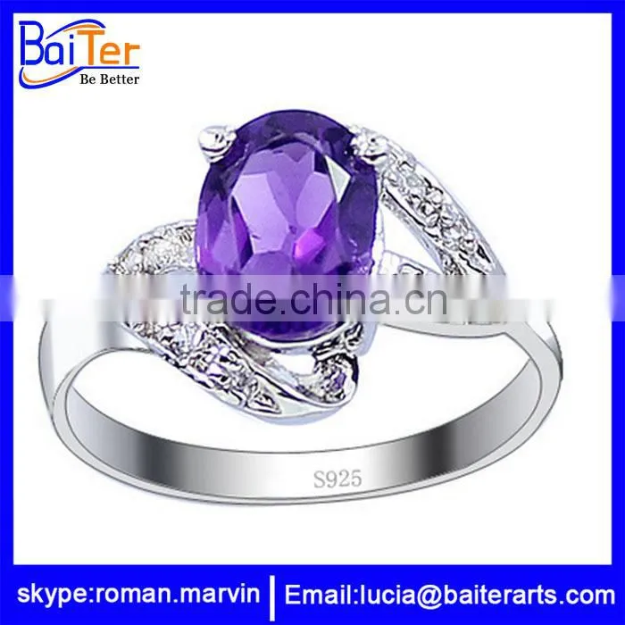 Wholesale 925 sterling silver king and queen couple ring