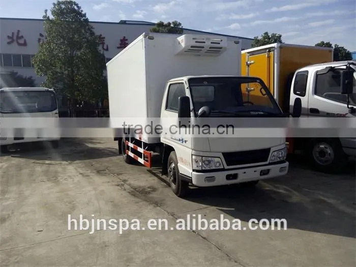 capacity 2T JMC truck refrigerator with good refrigerator unit