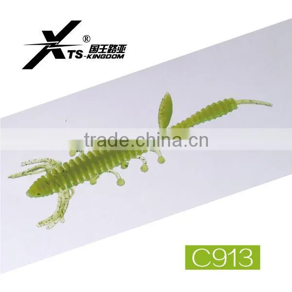 75mm 1.4g,100mm 3.2g Soft Plastic Worm Bait