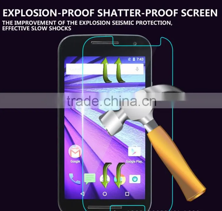 Wholesale Price Tempered Glass Flim Premium Glass Screen Protector For Moto G3