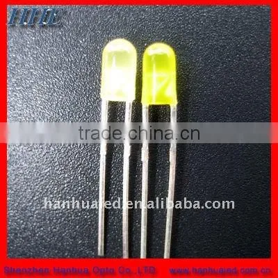 5mm green round led light components for traffic light