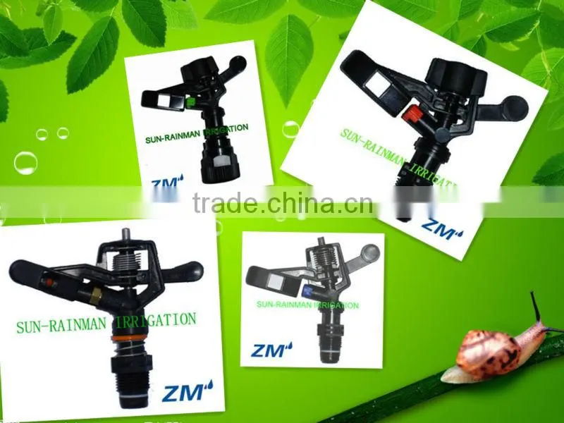 1/2"Part or Full Circle Agriculture Irrigation Metal Impact Sprinkler