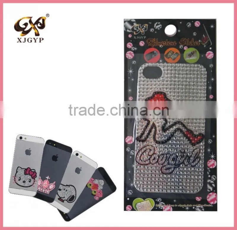 mobile phone sticker phone grips/mobile phone diamond sticker/sticker phone