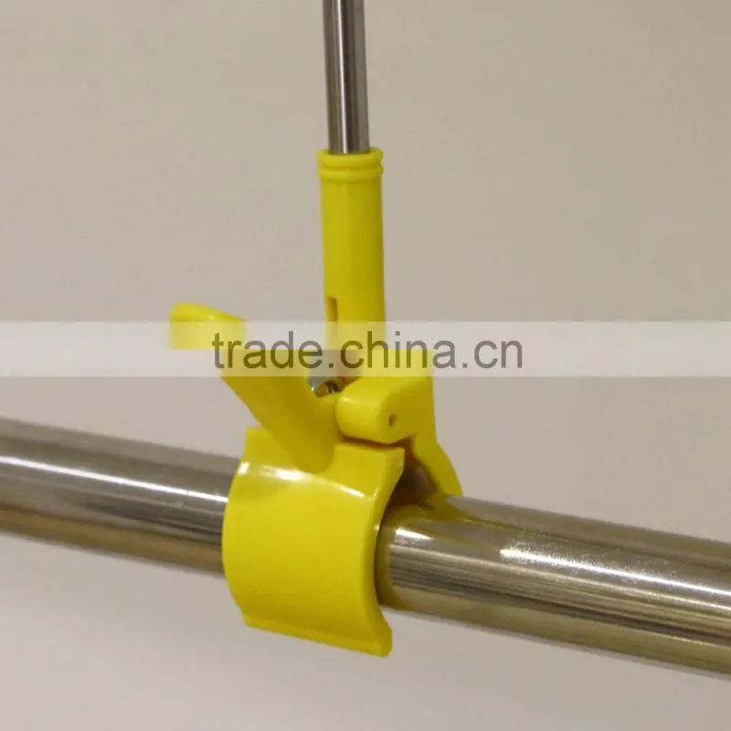 Adjustable metal advertising display standing