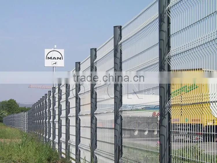 Outdoor big ground security welded fence