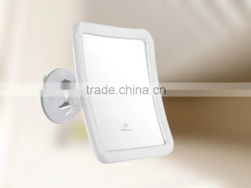 Fogless shower mirror fog free bathroom shaving mirror,adjustable wall mounted mirror