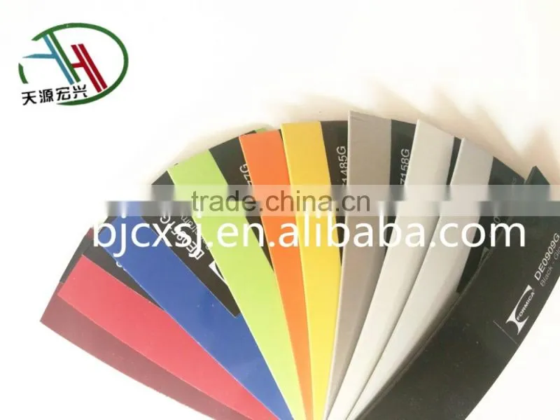U shape pvc edgebanding for office, kitchen table