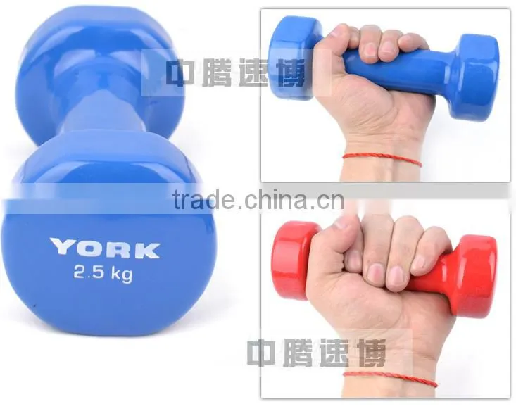 10kg vinyl dipped dumbbell for Women lose weight